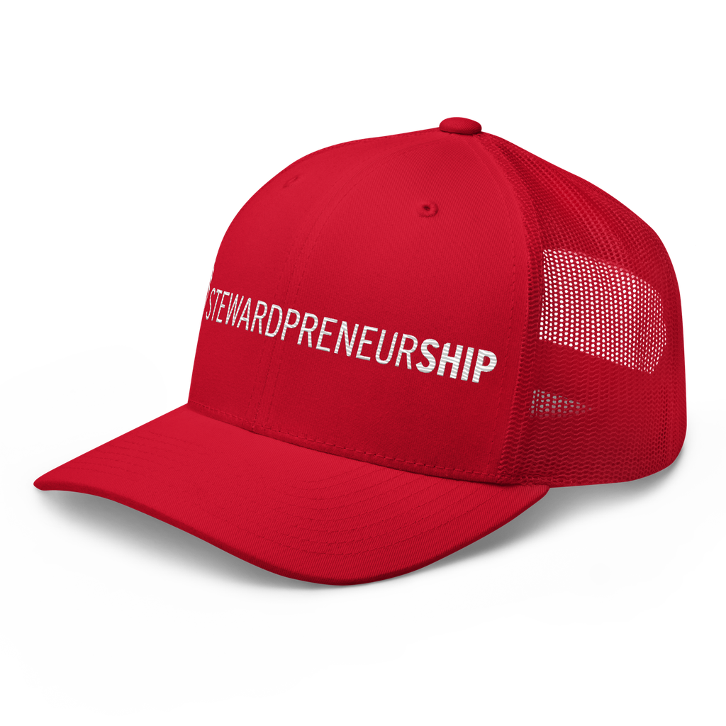StewardpreneurSHIP Retro-Trucker Embroidered Hat