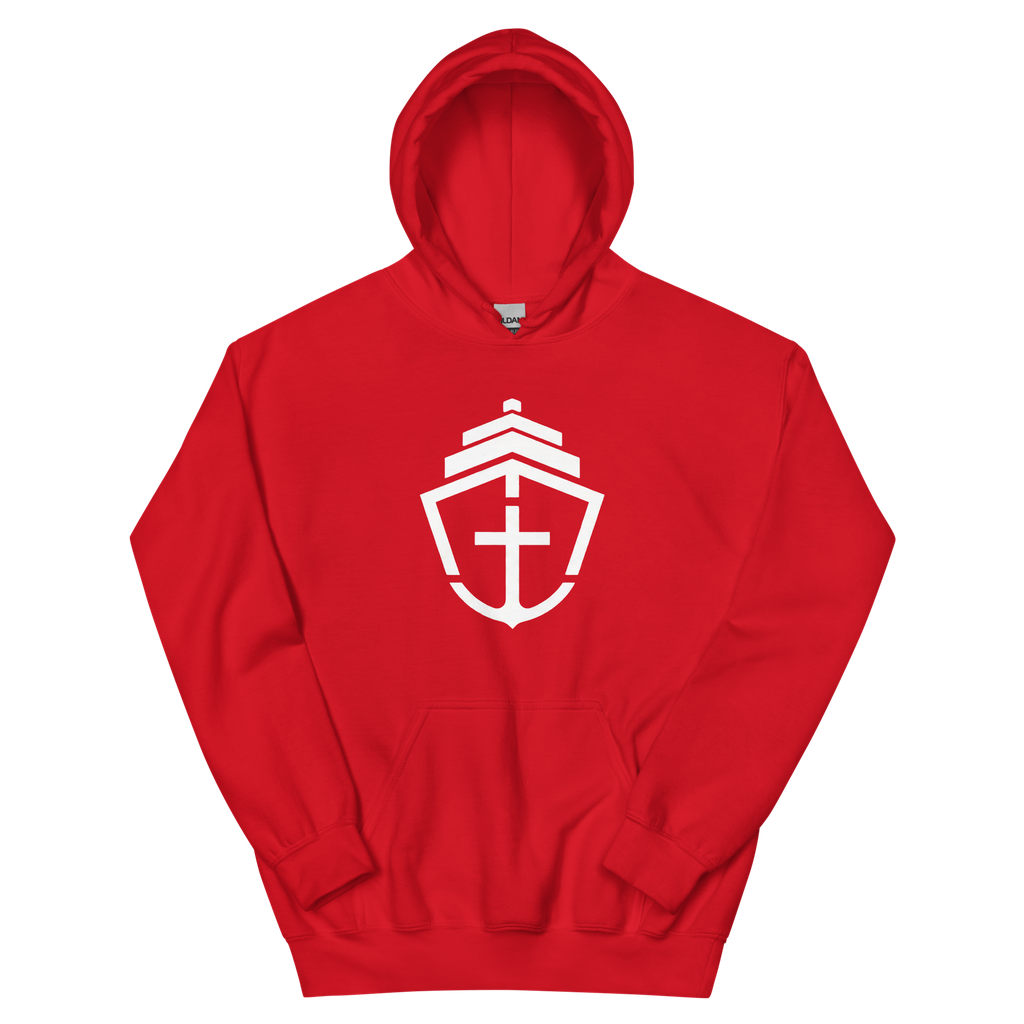 Original StewardpreneurSHIP Hoodie (White, Black & Red)