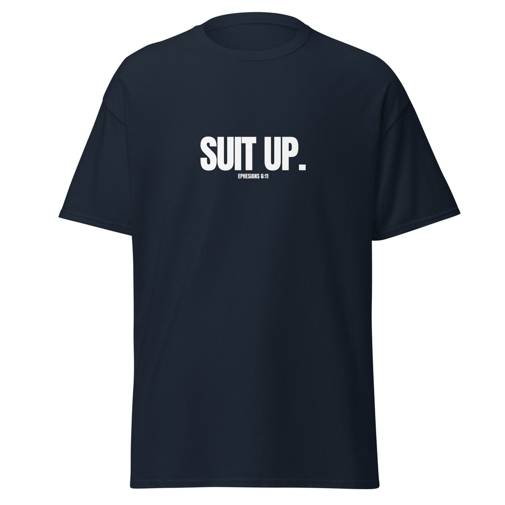 Suit Up StewardpreneurSHIP T-Shirt (Navy, Maroon, Charcoal, Gray)