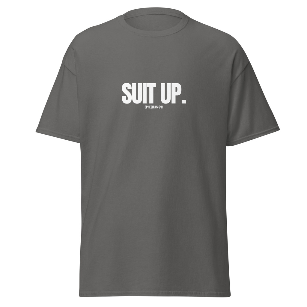 Suit Up StewardpreneurSHIP T-Shirt (Navy, Maroon, Charcoal, Gray)