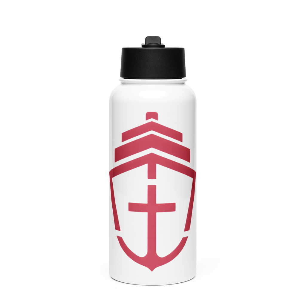 StewardpreneurSHIP 32oz Water Bottle With A Straw Lid